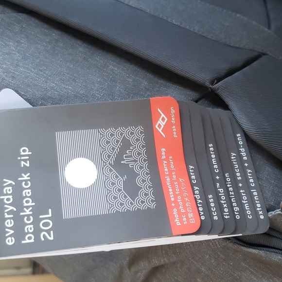 Peak Desing everyday backpack zip 20L weatherproof new - Picture 8 of 11